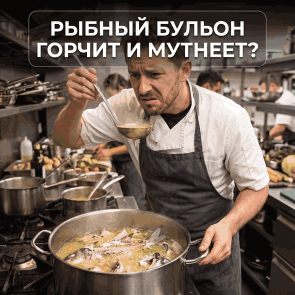 Рыбный бульон горчит и мутнеет? Разбираем, что вы делаете не так
