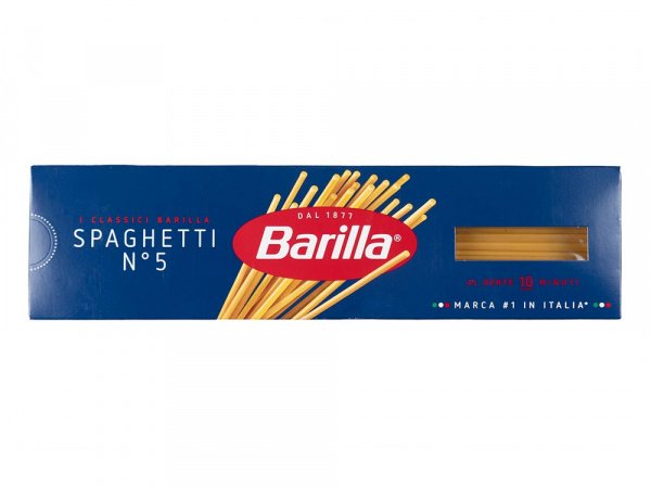 Макароны Барилла Spagetti №5 450гр 1/24шт