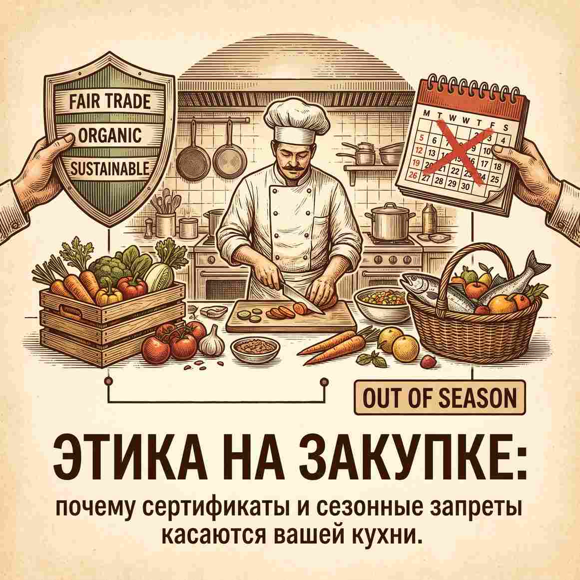 Этика на закупке: почему сертификаты и сезонные запреты касаются вашей кухни