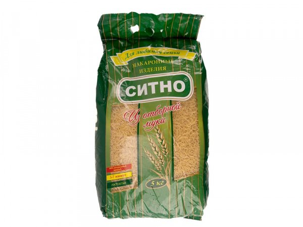 Макароны Ситно 5кг  ВЕРМИШЕЛЬ 1/25