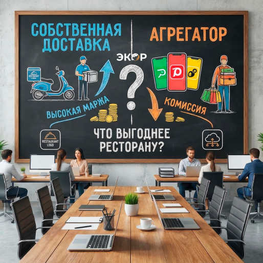 Собственная доставка vs агрегатор: что выгоднее ресторану? 🚗