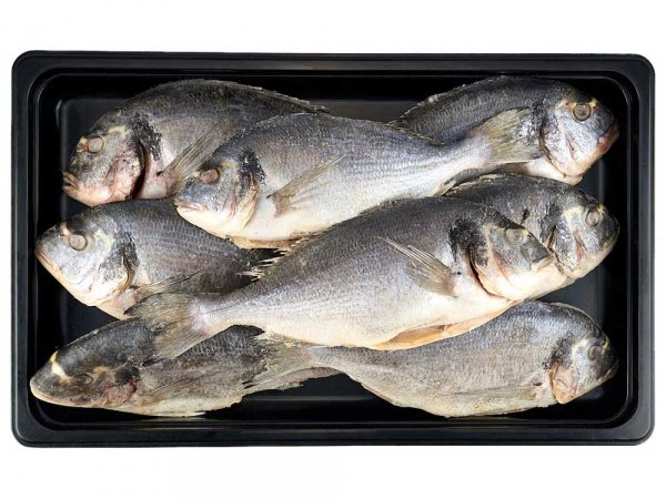 Дорадо ПСГ без чешуи 400-600г IQF 5% 1/8кг Экор