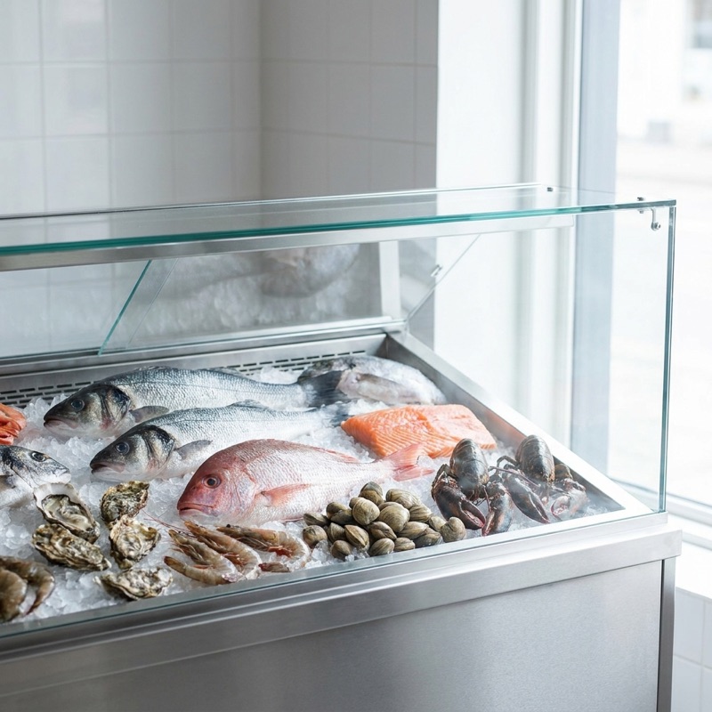Сколько хранится рыба и морепродукты: таблица сроков