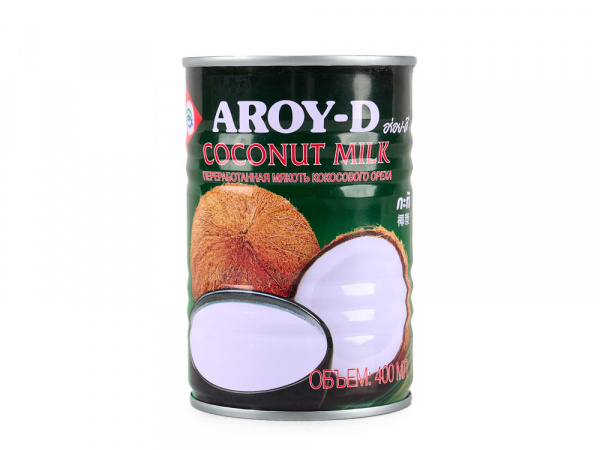 Кокосовое молоко AROY-D 60% 400мл 60% 1/24шт