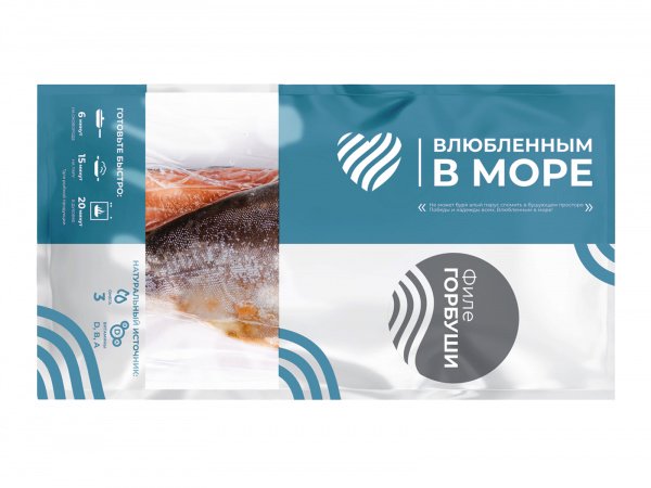 Филе Горбуши н/шк 600гр DP "Влюбленным в море" 1/10 Экор