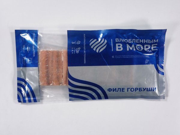 Филе Горбуши (кубик) 400г DP "Влюбленным в море" 1/15шт Экор
