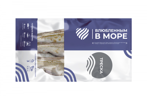 Треска б/г 300-600 DP "Влюбленным в море"1/6 Экор