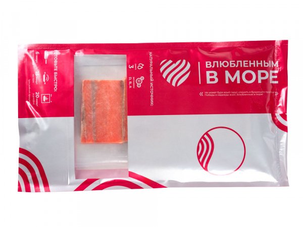 Филе Ассорти Окунь/Нерка (кубик) 400г DP "Влюбленным в море" 1/15шт Экор
