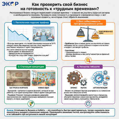 Как проверить свой бизнес на готовность к «трудным временам»?
