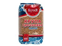 Гречка ядрица, пачка 800 г, 12 штук в коробе - Экор
