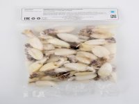 Каракатицы молодые целые очищенные 40/60 шт/кг, 1 кг - Экор