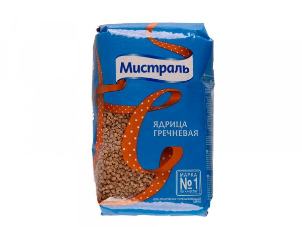 Гречка Мистраль 900гр 1/12шт