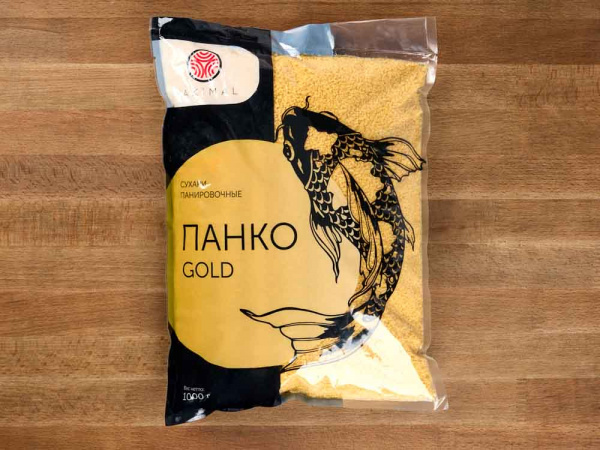 Сухари панировочные Панко GOLD 1кг 1/10шт Якимал