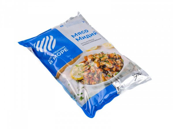 Мясо мидии 200/300 шт/кг в/м 1кг SP "Влюбленным в Море" 1/10кг Экор