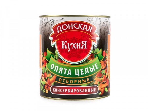 Опята целые 3100мл 1/6шт Донская Кухня