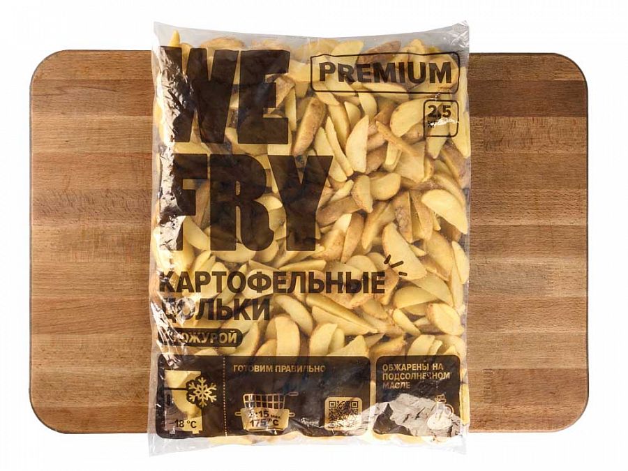 Купить Картофель дольки 2,5кг 1/5шт WE FRY в Москве, СПБ, Краснодаре с доставкой в день заказа