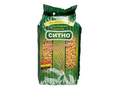 Макароны СПИРАЛИ ГОСТ 5кг 1/15кг Ситно