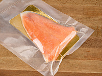 Филе Семги (Лосось Атлантический) (хвостовая часть/кусок) с/с 100-200г в/у (5-6кг) Экор