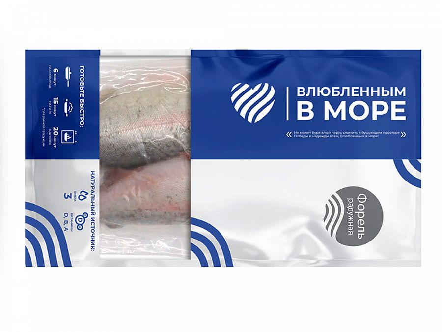Купить Форель радужная н/р 300-600 DP "Влюбленным в море" 1/6 Экор в Москве, СПБ, Краснодаре с доставкой в день заказа