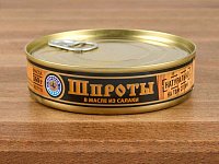 Купить Шпроты в масле 160г 1/72 (ключ) Морская Держава в Москве, СПБ, Краснодаре с доставкой в день заказа