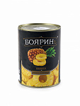 Купить Ананасы в сиропе колечки 580мл 1/12 Бояринъ в Москве, СПБ, Краснодаре с доставкой в день заказа