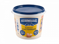 Майонез Хеллманнс Настоящий 78% ведро 5л (4,7кг) 1/2шт