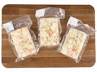 Мясо краба камчатского (салатный) в/у 0,5кг 1/6 ИП Моисеев