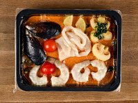 Суп Том Ям острый 370гр 1/8 Рыбные продукты