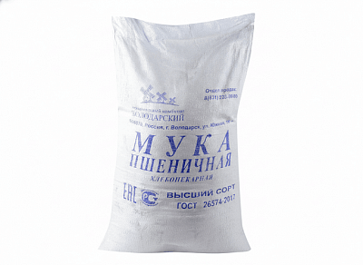 Мука пшеничная в/с ГОСТ 25кг 1/25 Володарский МК