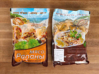 Мясо Рапаны с/м 1кг в/у 1/14шт Гала-Морепродукт
