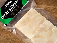 Филе Камбалы б/шк (кубик) в/у 300г 1/10шт Южморрыбфлот