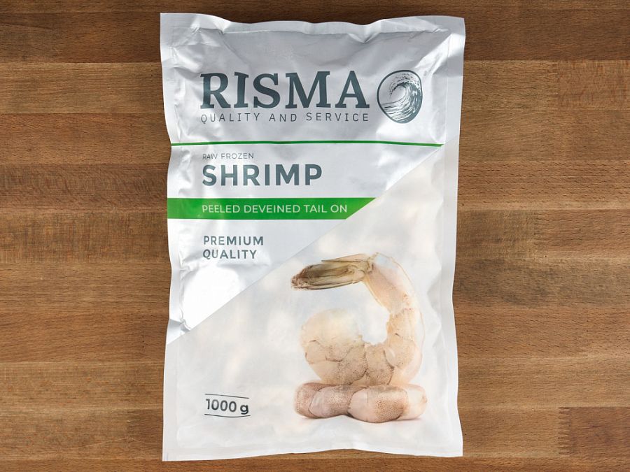 Креветки Ваннамей очищенные с хвостиком без пищевода 31/40 RISMA 1кг 1/10кг Индия Купить Креветки Ваннамей очищенные с хвостиком без пищевода 31/40 RISMA 1кг 1/10кг Индия в Москве, СПБ, Краснодаре с доставкой в день заказа