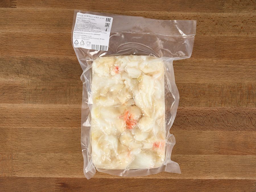 Мясо краба камчатского (салатный) в/у 0,5кг 1/6 ИП Моисеев Купить Мясо краба камчатского (салатный) в/у 0,5кг 1/6 ИП Моисеев в Москве, СПБ, Краснодаре с доставкой в день заказа