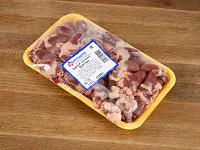 Сердце куриное (на подложке) ТУ (8-10кг) Балтптицепром