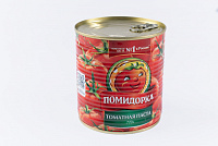 Купить Томатная паста Помидорка 770гр 1/6шт Пищевик в Москве, СПБ, Краснодаре с доставкой в день заказа