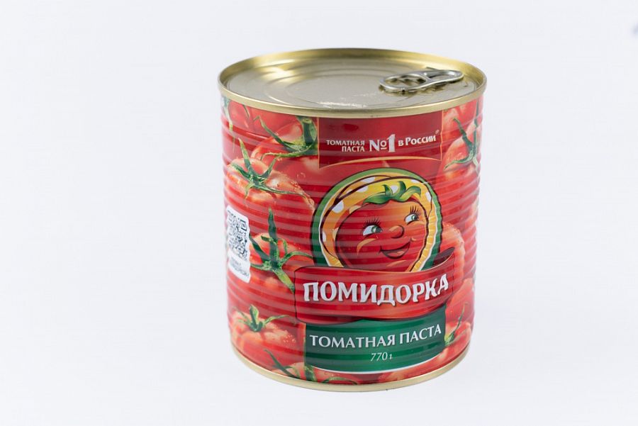 Томатная паста Помидорка 770гр 1/6шт Пищевик Купить Томатная паста Помидорка 770гр 1/6шт Пищевик в Москве, СПБ, Краснодаре с доставкой в день заказа