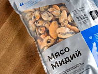 Мясо мидии 100/200 шт/кг в/м 1кг SP "Влюбленным в Море" 1/10кг Экор