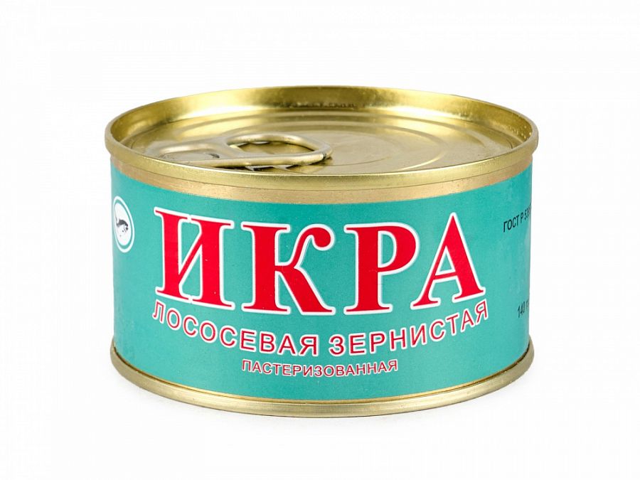 Купить Икра красная лососевая (Горбуша) ж/б 140гр 1/108 ПК Кихчик ГОСТ в Москве, СПБ, Краснодаре с доставкой в день заказа