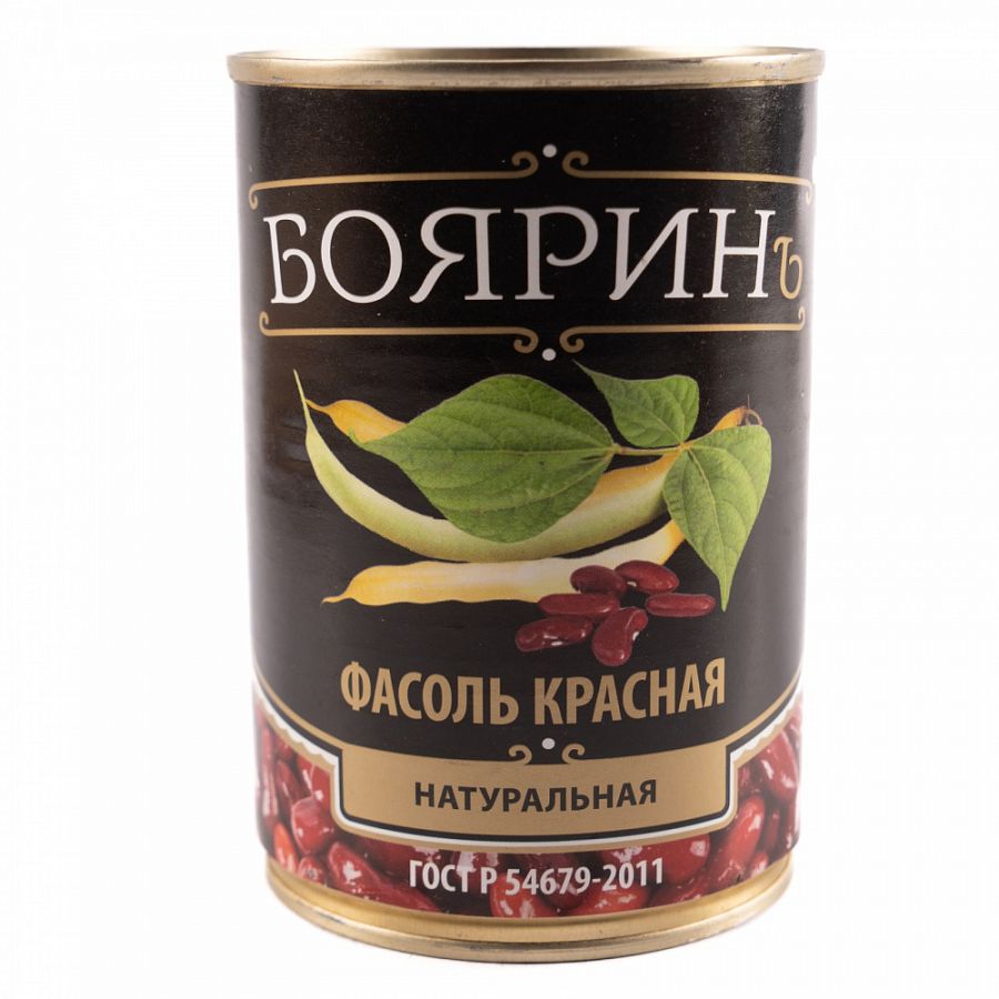Фасоль красная натуральная ж/б 425мл 1/12шт Бояринъ Купить Фасоль красная натуральная ж/б 425мл 1/12шт Бояринъ в Москве, СПБ, Краснодаре с доставкой в день заказа