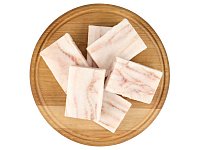 Филе Минтая б/шк порционный кубик 5% СТО А 1/5кг Экор