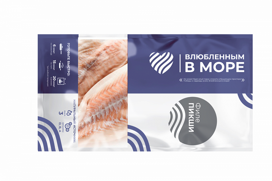 Купить Филе Пикши н/шк 600гр DP "Влюбленным в море" 1/10 Экор в Москве, СПБ, Краснодаре с доставкой в день заказа
