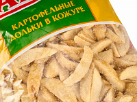 Картофельные дольки в кожуре 2,5кг 1/4шт Байсад +