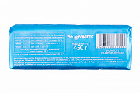 Масло сливочное Экомилк 82,5% 450гр ГОСТ 1/20шт Озерецкий молочный комбинат