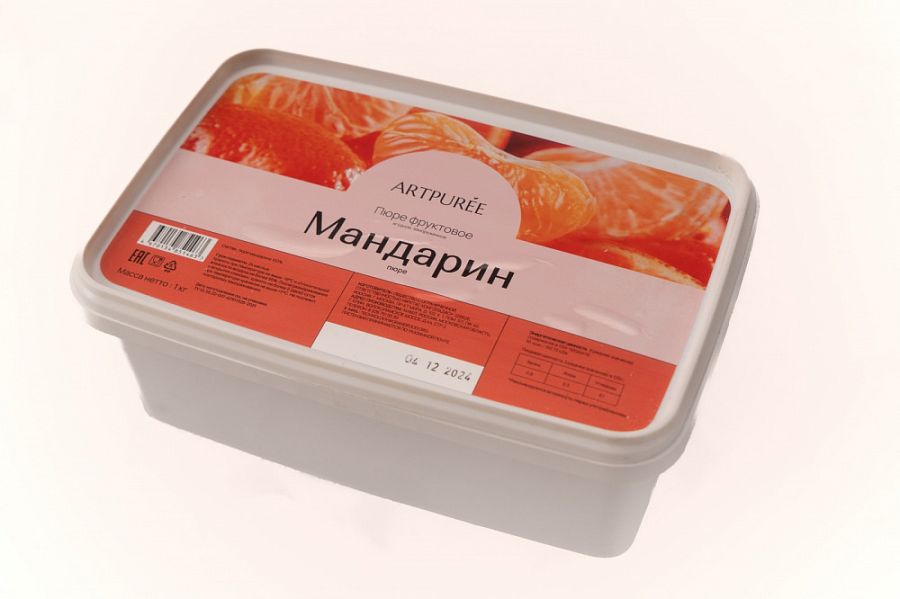 Купить Пюре Мандарин ARTPUREE без сахара 1 кг х 6шт в Москве, СПБ, Краснодаре с доставкой в день заказа