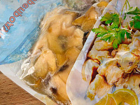 Мясо Рапаны с/м 1кг в/у 1/14шт Гала-Морепродукт