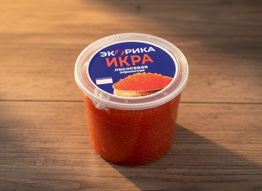 Икра красная лососевая (Кета) п/б 500гр 1/12 Купить Икра красная лососевая (Кета) п/б 500гр 1/12 в Москве, СПБ, Краснодаре с доставкой в день заказа